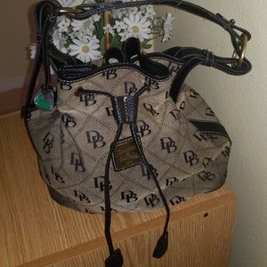 Dooney & Bourke drawstring shoulder Purse